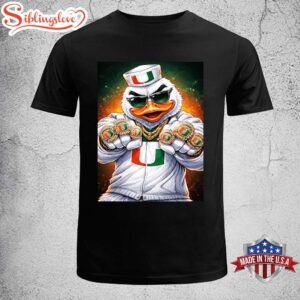 Miami Hurricanes Sebastian Mascot Unisex T-Shirt