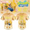 Miami Marlins MLB x Spongebob Squarepants Cartoon Baseball Jersey Shirt