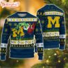 Michigan Wolverines NCAA Grinch Stole Ugly Christmas Sweater