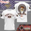 Minnesota Vikings Native American Heritage Month 3D T-Shirt