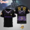 Minnesota Vikings NFL Black Panther 3D Shirt For Fans