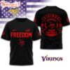 Minnesota Vikings NFL Opportunity Equity Freedom Justice 3D T-Shirt