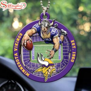 Minnesota Vikings Stadium Christmas Ornament Gift For Fans