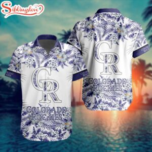 MLB Colorado Rockies Hawaiian Shirts Gift For Fans