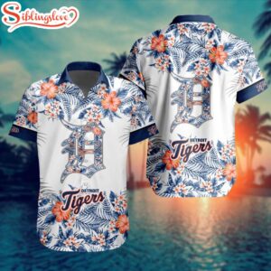 MLB Detroit Tigers Hawaiian Shirts Gift For Fans