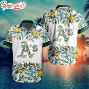 MLB Oakland Athletics Hawaiian Shirts Gift For Fans