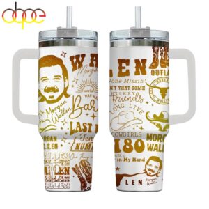 Morgan Wallen Music Tumbler 40Oz With Handle For Fans