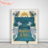 Mumford And Sons Philadelphia PA 2025 Event Poster Canvas
