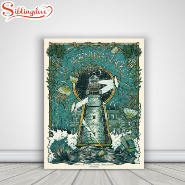 My Morning Jacket Portland Maine 2025 Poster Canvas