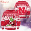 Nebraska Cornhuskers NCAA Grinch Ugly Christmas Sweater