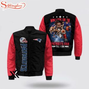 New England Patriots Mascot Bomber Jacket For Fans