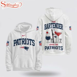 New England Patriots NFL Bartender 3D Hoodie Shirt