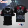 New England Patriots NFL Black Panther 3D Shirt For Fans