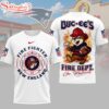 New England Patriots NFL Firefighter Strong 3D T-Shirt For Fans