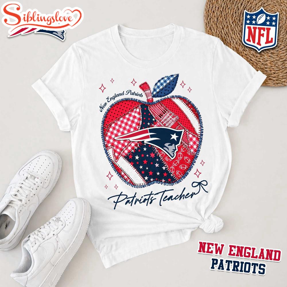 New England Patriots NFL Football Teacher Unisex T-Shirt 1 New England Patriots NFL Football Teacher Unisex T-Shirt