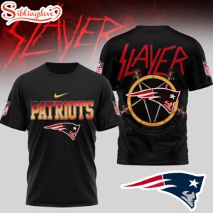 New England Patriots NFL Slayer 3D Shirt For Fans