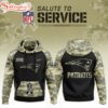 New England Patriots Salute to Service Hoodie 3D Shirt For Fans