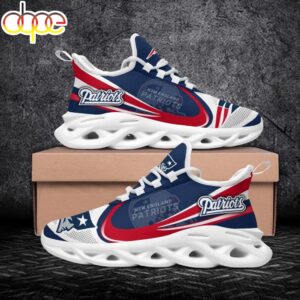 New England Patriots Team Max Soul Shoes Gifts For Fan