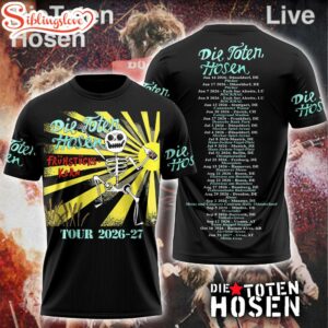 New Limited Edition Die Toten Hosen 3D Shirt For Fans