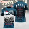 New Limited Edition Die Toten Hosen Tour 2025-2026 3D Shirt For Fan