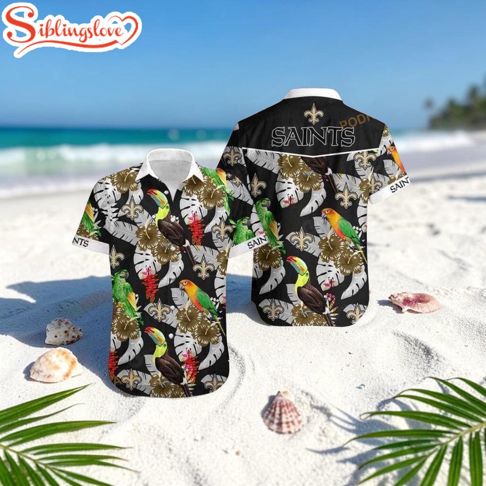 New Orleans Saints Hawaiian Shirt For Fans 1 New Orleans Saints Hawaiian Shirt For Fans