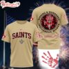 New Orleans Saints Missing & Murdered Indigenous Women Awareness 3D T-Shirt
