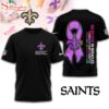 New Orleans Saints NFL Crucial Catch 3D Shirt