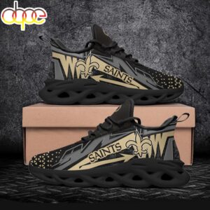 New Orleans Saints NFL Football Max Soul Shoes Gifts For Fan