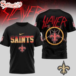 New Orleans Saints NFL Slayer 3D Shirt For Fans