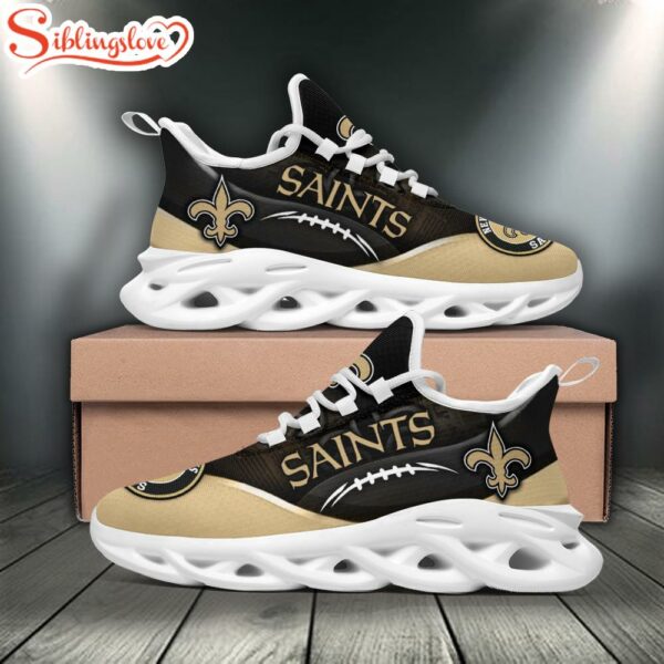 New Orleans Saints NFL Team Max Soul Shoes Gift For Fans
