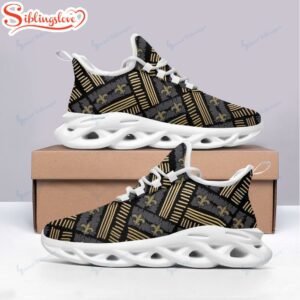New Orleans Saints NFL Team Pattern Max Soul Shoes Gift For Fans
