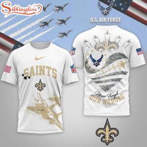 New Orleans Saints NFL US Air Force 3D Shirt For Fans