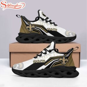 New Orleans Saints Team Pattern NFL Max Soul Shoes Gift For Fans
