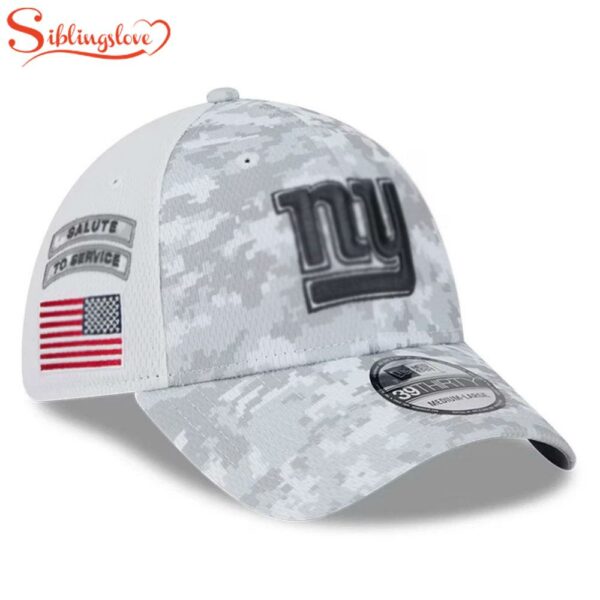 New York Giants NFL Salute To Service 39THIRTY Flex Fit Baseball Cap Print