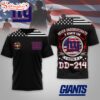 New York Giants NFL Truck 3D T-Shirt For Fans