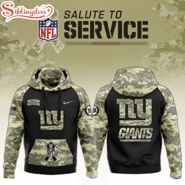 New York Giants Salute to Service Hoodie 3D Shirt For Fans