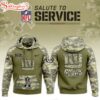 New York Giants Salute to Service Hoodie 3D Shirt