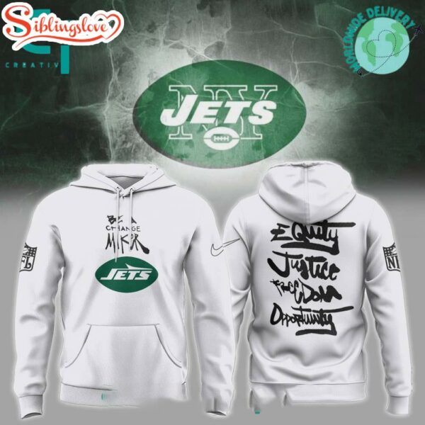 New York Jets Be A Change Maker NFL Hoodie 3D Shirt