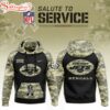 New York Jets Salute to Service Hoodie 3D Shirt For Fans