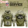 New York Jets Salute to Service Hoodie 3D Shirt