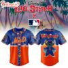New York Mets MLB x Lilo & Stitch Cute Baseball Jersey Shirt