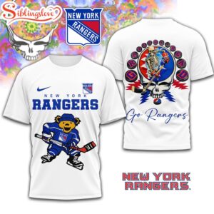 New York Rangers NHL Deadhead 3D Shirt For Fans