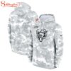NFL Chicago Bears Salute To Service Camo 3D Hoodie