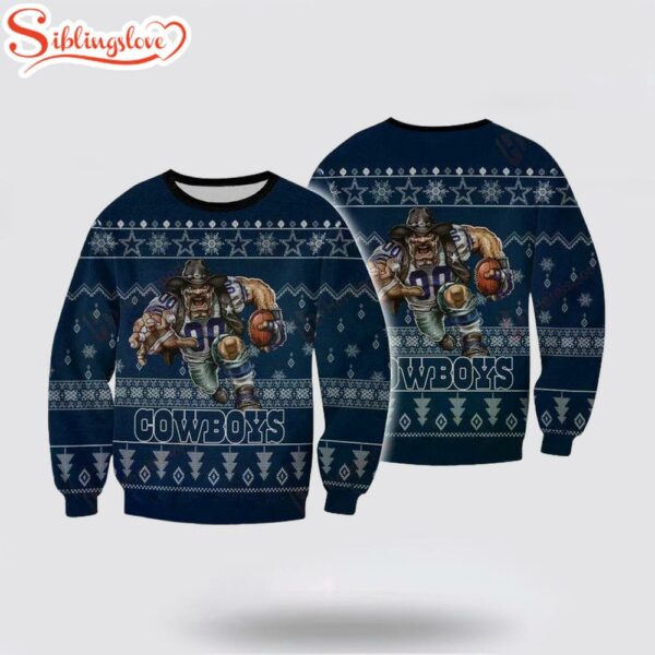 Nfl Dallas Cowboys Player Ugly Christmas Sweater