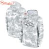 NFL Denver Broncos Salute To Service Camo 3D Hoodie