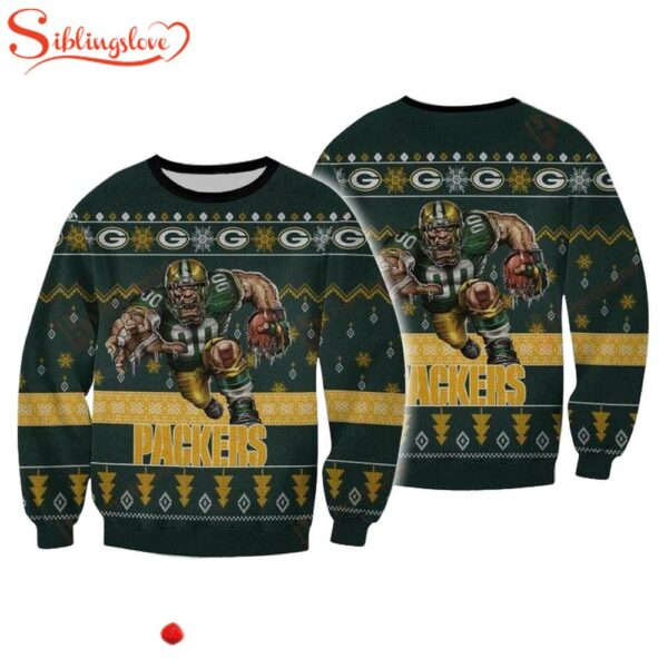Nfl Green Bay Packers Player Ugly Christmas Sweater