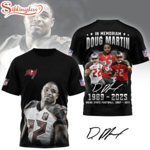 NFL In Memory Of Doug Martin 3D Shirt