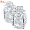 NFL Kansas City Chiefs Salute To Service Camo 3D Hoodie