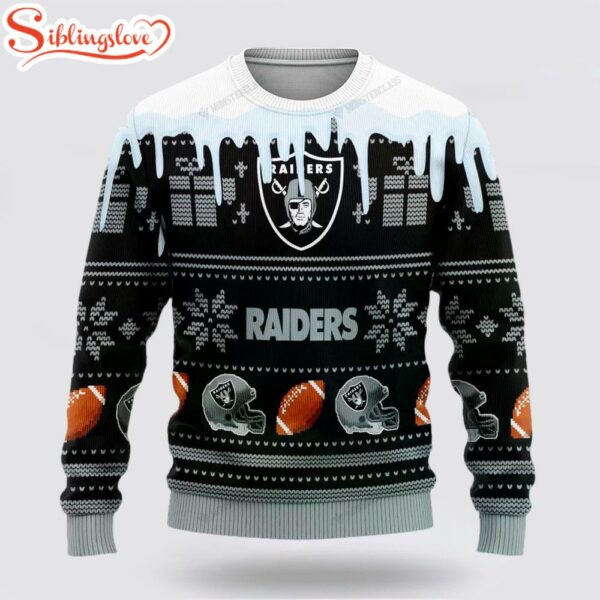 Nfl Las Vegas Raiders Ugly Christmas Sweater