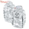 NFL New Orleans Saints Salute To Service Camo 3D Hoodie